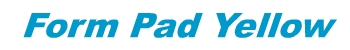 Foam Pad Yellow